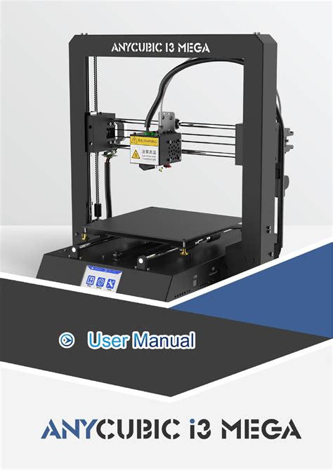 User manual Anycubic i3 Mega S (English .